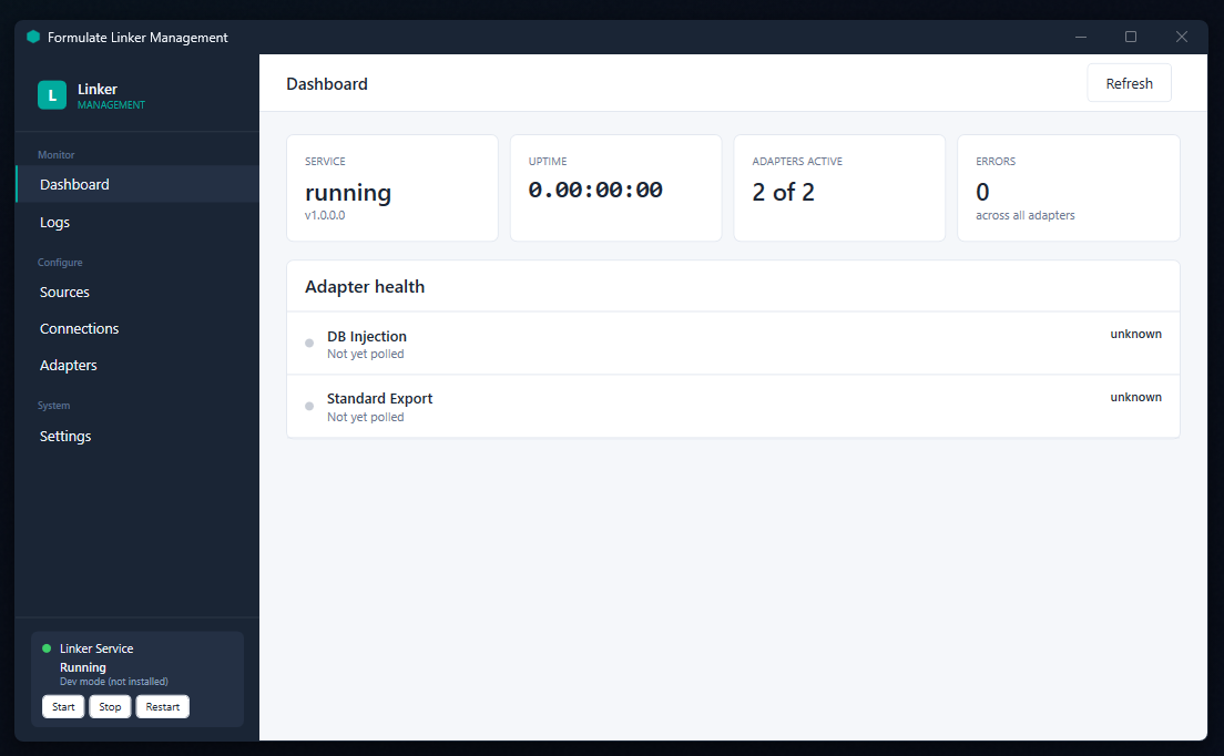 Linker data integration walkthrough